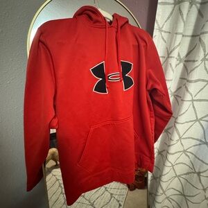Under Armour Men's Red Hoodie